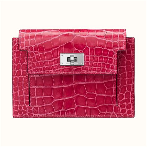 hermes kelly pocket compact wallet|Hermes kelly 25 crocodile price.